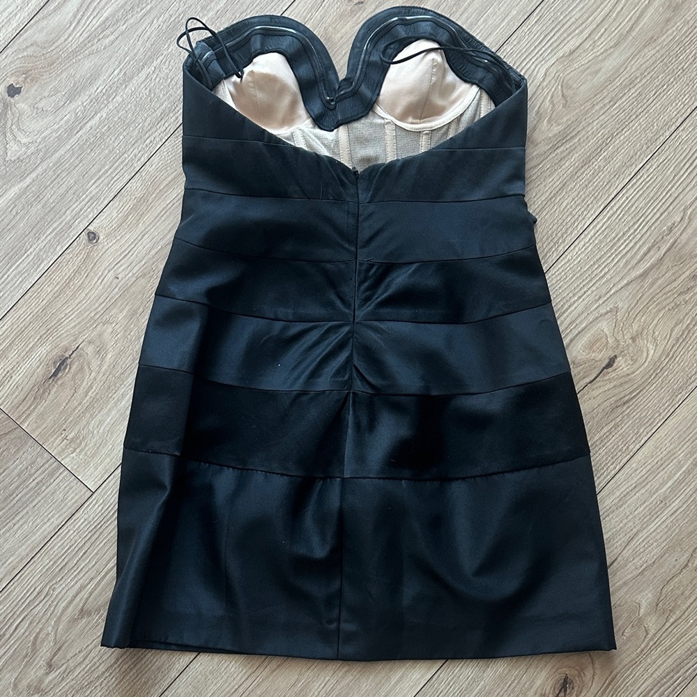 Oscar de la Renta Black Strapless Dress - Picture 2 of 3